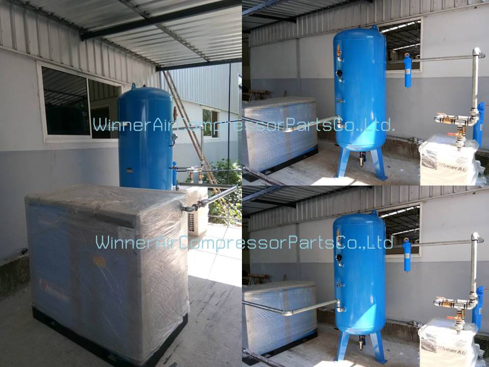 ติดตั้งชุดปั๊มลม