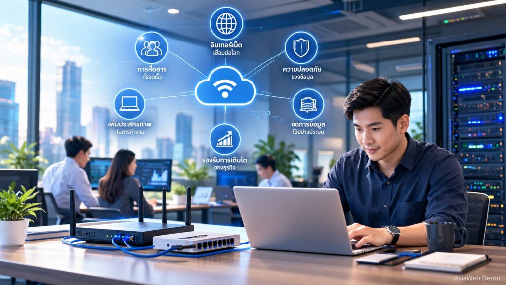 ระบบ Network สำคัญกับธุรกิจอย่างไร